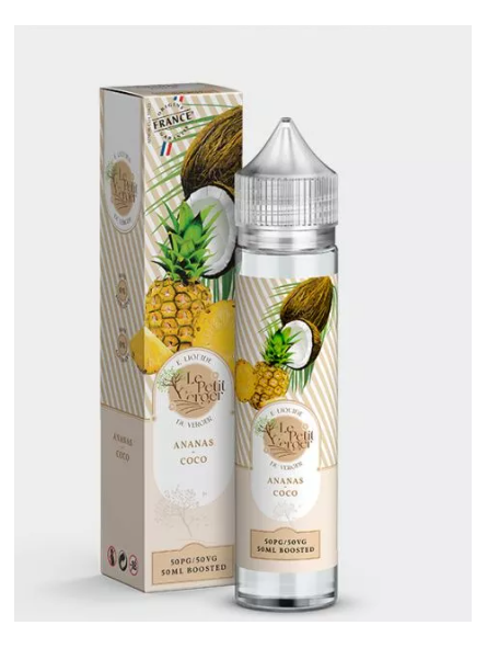E-liquide Ananas Coco Savourea Petit Verger 50 ml
