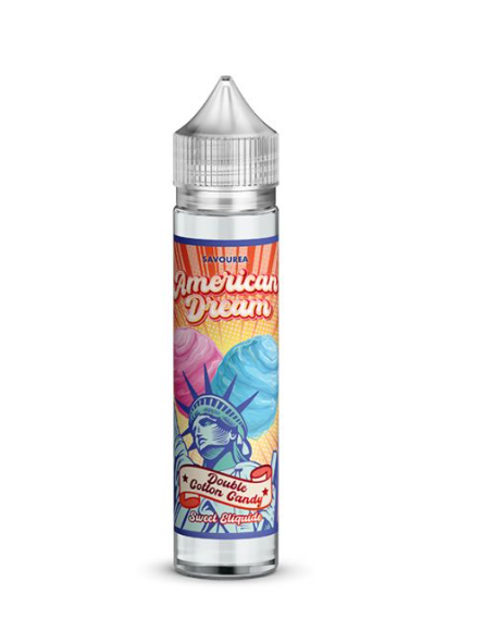 E-liquide Double Cotton Candy Savourea American Dream 50 ml