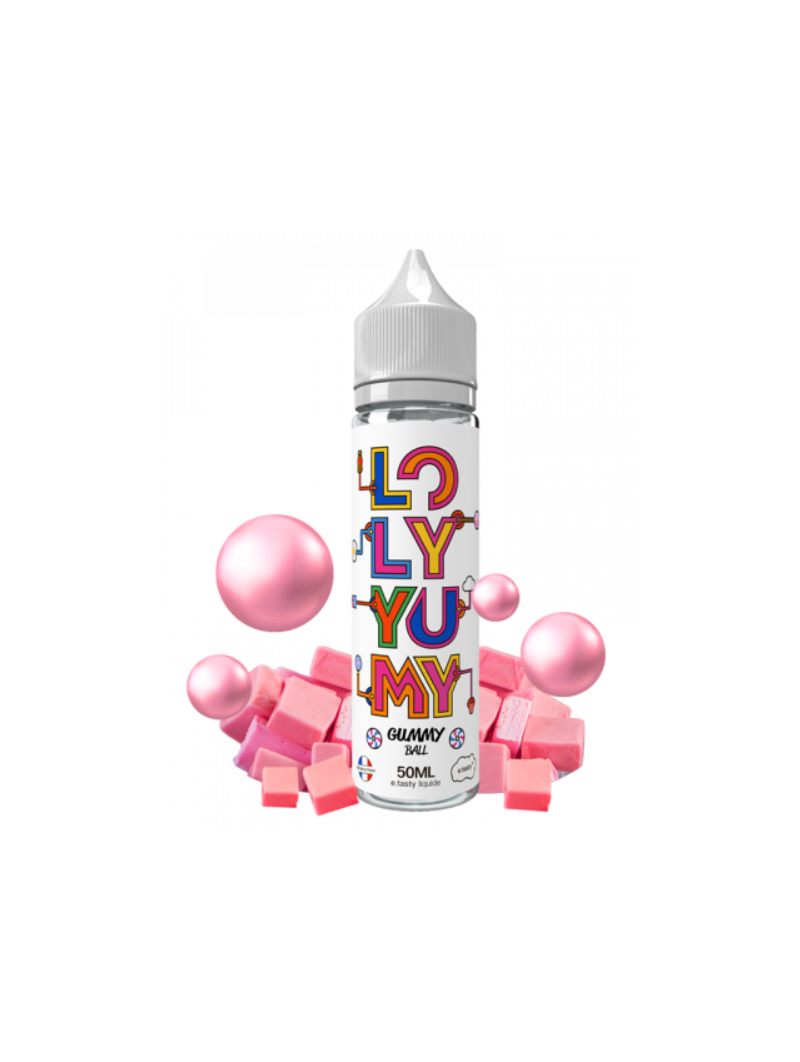 E-liquide Gummy Ball E.tasty Loly Yumy 50 ml