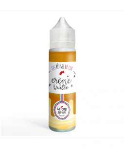 E-liquide Creme Brulé Les Bétises du Coq 50 ml
