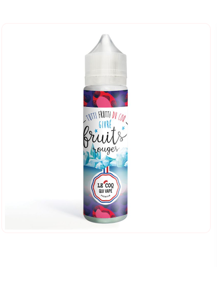 E-liquide Fruits Rouges Givrée Tutti Frutti du Coq 50 ml