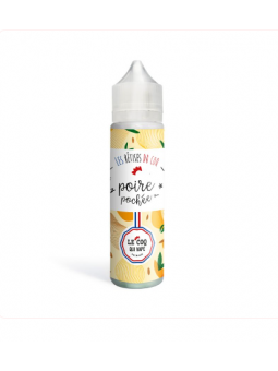 E-liquide Poire pochée Les Bétises Du Coq 50 ml