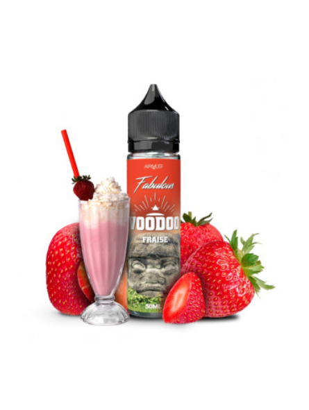 E-liquide Milkshake Fraise Voodoo 50 ml