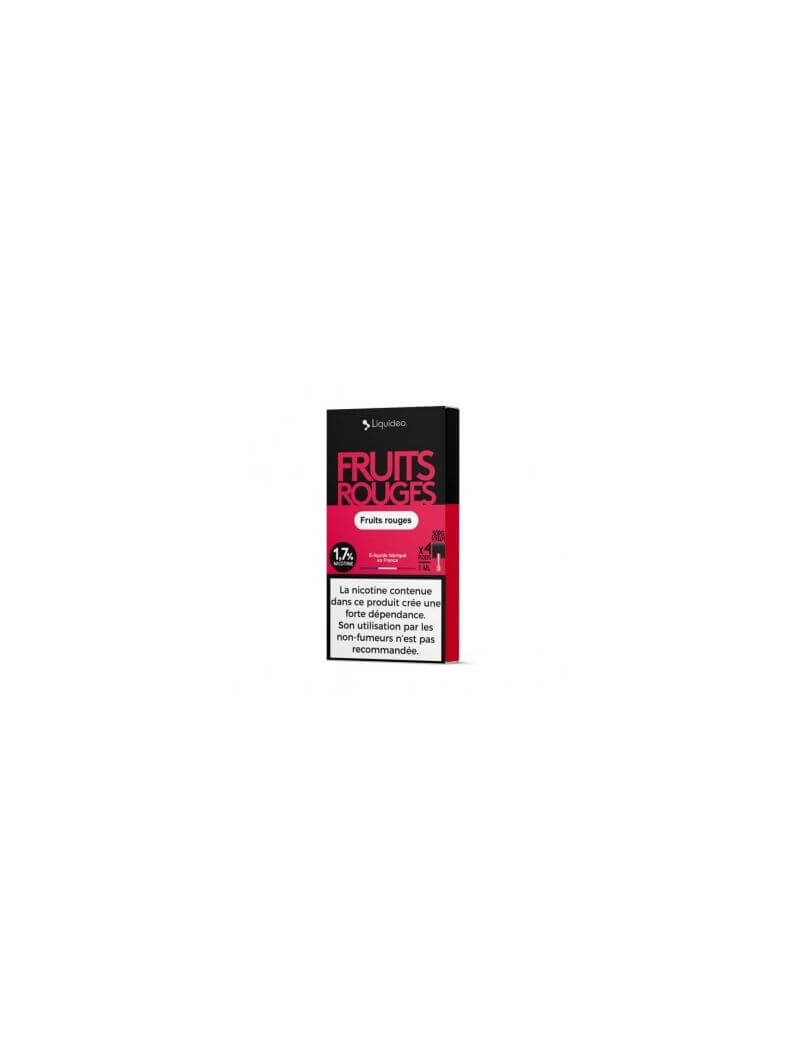 Pods Fruits Rouges 4x1ml Wpod by Liquideo